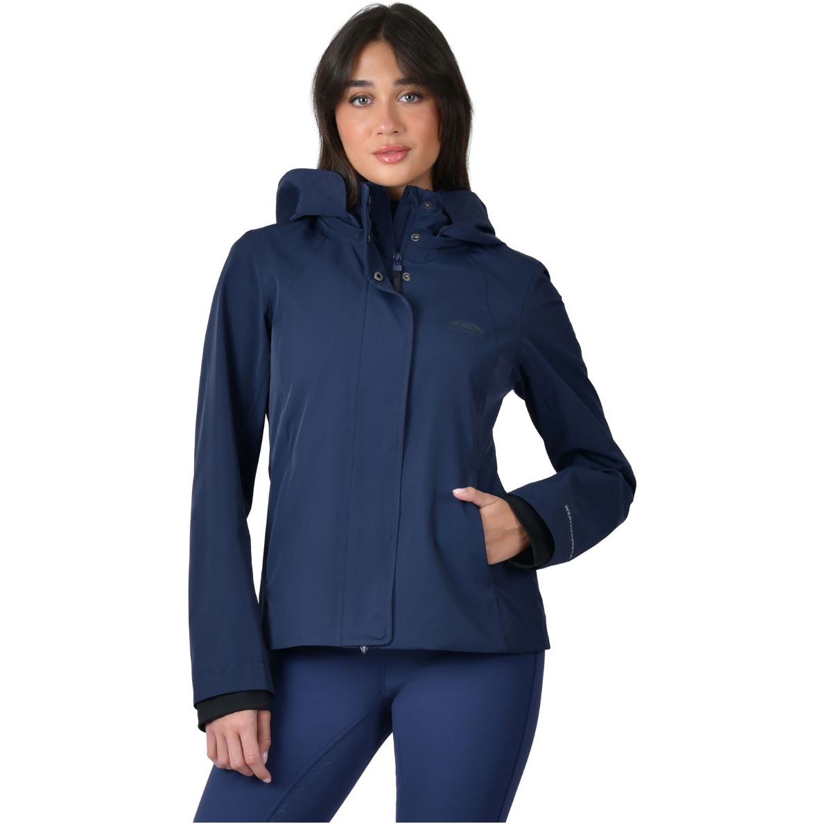 2026 WeatherBeeta Womens Protect Waterproof Riding Jacket 1029987 - Navy